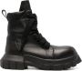 Rick Owens Bozo Tractor leather boots Black - Thumbnail 1
