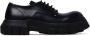 Rick Owens Bozo Tractor leather shoes Black - Thumbnail 1