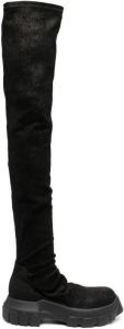 Rick Owens Bozo tractor stocking boots Black