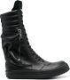 Rick Owens Cargo Basket leather boots Black - Thumbnail 1