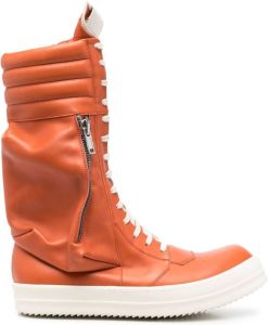 Rick Owens Cargobasket high-top sneakers Orange