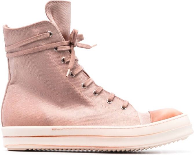 Rick Owens DRKSHDW Edfu high-top sneakers Pink