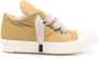 Rick Owens DRKSHDW oversize-laces padded sneakers Yellow - Thumbnail 1