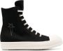 Rick Owens DRKSHDW stitched-pentagram lace-up high-top sneakers Black - Thumbnail 1