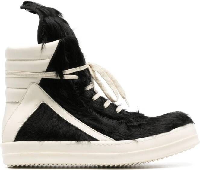 Rick Owens Geo-Basket high-top sneakers Black