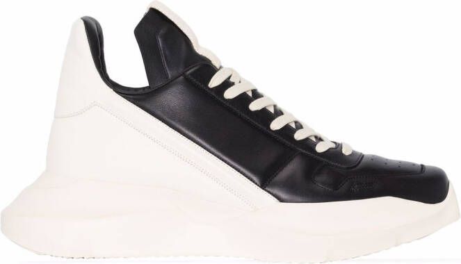 Rick Owens Geth Runner high-top sneakers Black