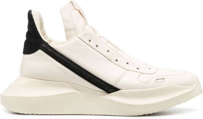 Rick Owens Geth Runner high-top sneakers White