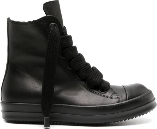 Rick Owens Jumbo leather sneakers Black