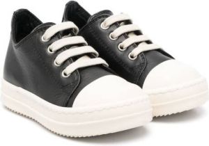 Rick Owens Kids lace-up panelled sneakers Black