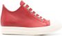 Rick Owens Lido mid-top sneakers Red - Thumbnail 1
