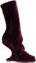 Rick Owens Lilies 120mm sculpted-heel calf-length boots Red - Thumbnail 1