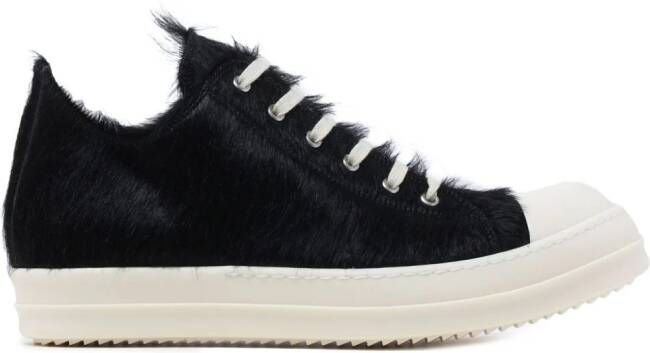 Rick Owens Low lace-up sneakers Black