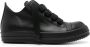 Rick Owens Low leather sneakers Black - Thumbnail 1