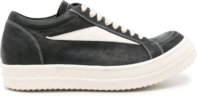 Rick Owens Luxor leather sneakers Black