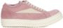 Rick Owens Vintage lace-up leather sneakers Pink - Thumbnail 1