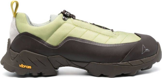 ROA low-top chunky-sole sneakers Green