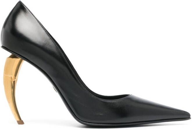 Roberto Cavalli 105 Tiger Tooth pumps Black