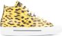 Roberto Cavalli animal-print hi-top sneakers Yellow - Thumbnail 1