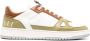 Roberto Cavalli leather low-top sneakers White - Thumbnail 1