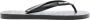 Roberto Cavalli logo-patch textured flip-flops Grey - Thumbnail 1
