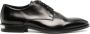 Roberto Cavalli logo plaque leather Derby shoes Black - Thumbnail 1