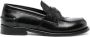 Roberto Cavalli logo-plaque leather loafers Black - Thumbnail 1