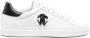 Roberto Cavalli logo-plaque leather sneakers White - Thumbnail 1