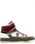 Roberto Cavalli Mirror Snake-logo high-top sneakers White - Thumbnail 1