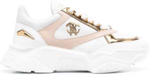 Roberto Cavalli Tiger Tooth logo sneakers White