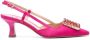 Roberto Festa 50mm crystal-buckle pumps Pink - Thumbnail 1