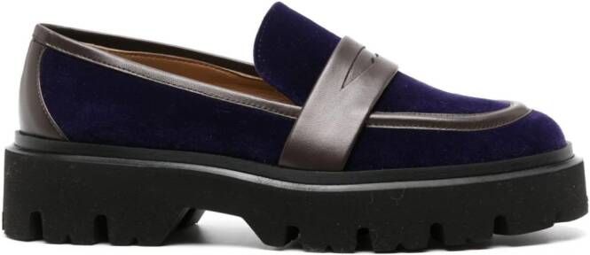 Roberto Festa Anima 40mm velvet loafers Purple