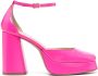 Roberto Festa block-heel 110mm pumps Pink - Thumbnail 1