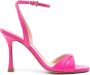 Roberto Festa Donna 100mm leather sandals Pink - Thumbnail 1