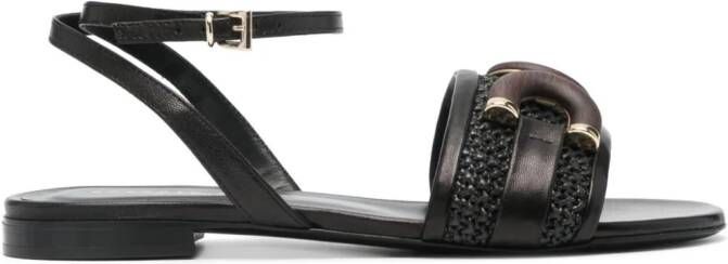Roberto Festa Elvas leather sandals Black