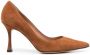 Roberto Festa Lory 80mm pointed-toe suede pumps Brown - Thumbnail 1