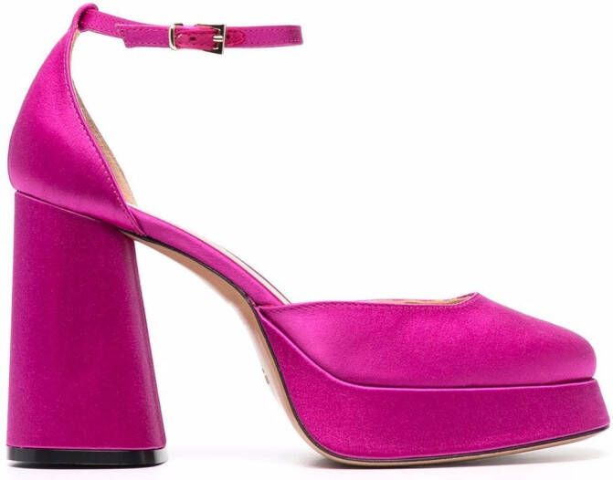 Roberto Festa Nicla square-toe pumps Pink