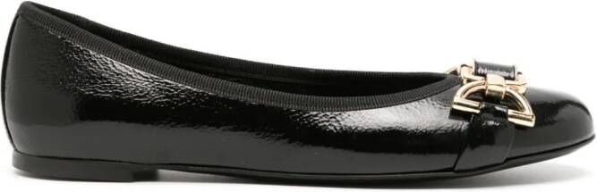 Roberto Festa Roberta patent leather ballerina shoes Black