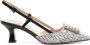 Roberto Festa Stefy 50mm tweed pumps Black - Thumbnail 1