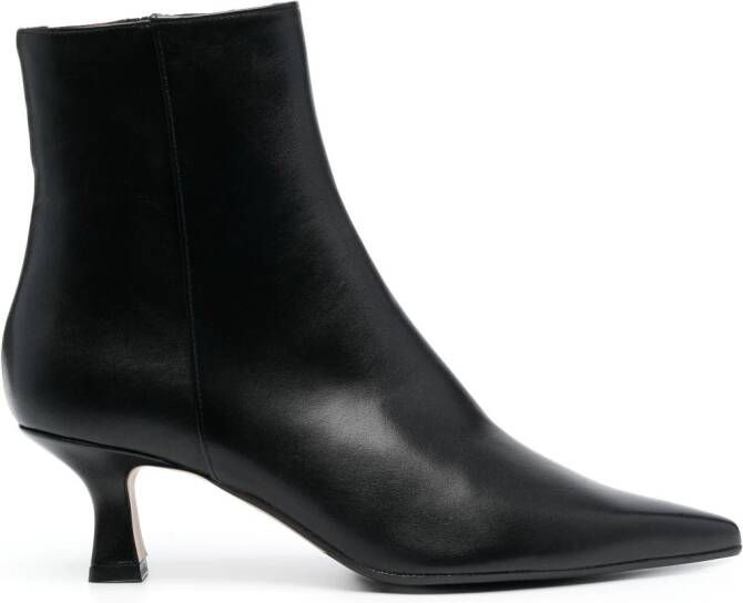 Roberto Festa Venus 70mm leather boots Black