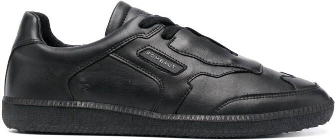 Rombaut logo-patch low-top sneakers Black