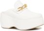 Rosetta Getty platform clog loafers White - Thumbnail 1