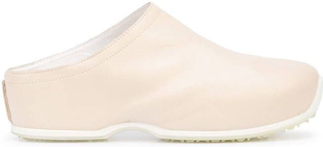 Rosetta Getty slip-on leather sneakers Neutrals