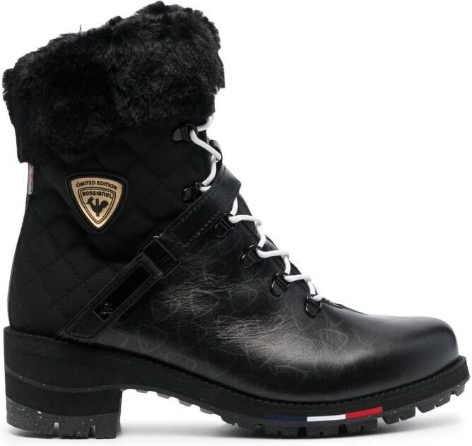 Rossignol 1907 Megève Limited Edition Shield boots Black