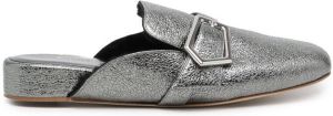 Rupert Sanderson Bullion slippers Silver