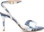 Sachin & Babi Chelsea 90mm bow-detail sandals Blue - Thumbnail 1