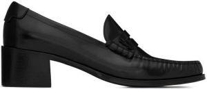 Saint Laurent 50mm Le Loafers Black