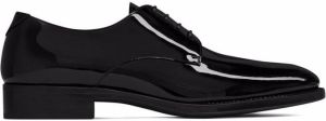 Saint Laurent Adrien leather lace-up shoes Black