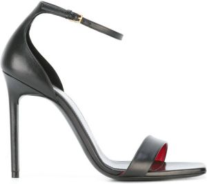 Saint Laurent Amber 105 sandals Black
