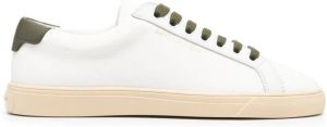 Saint Laurent Andy low-top leather sneakers White