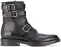 Saint Laurent Army 20 buckle boots Black - Thumbnail 1